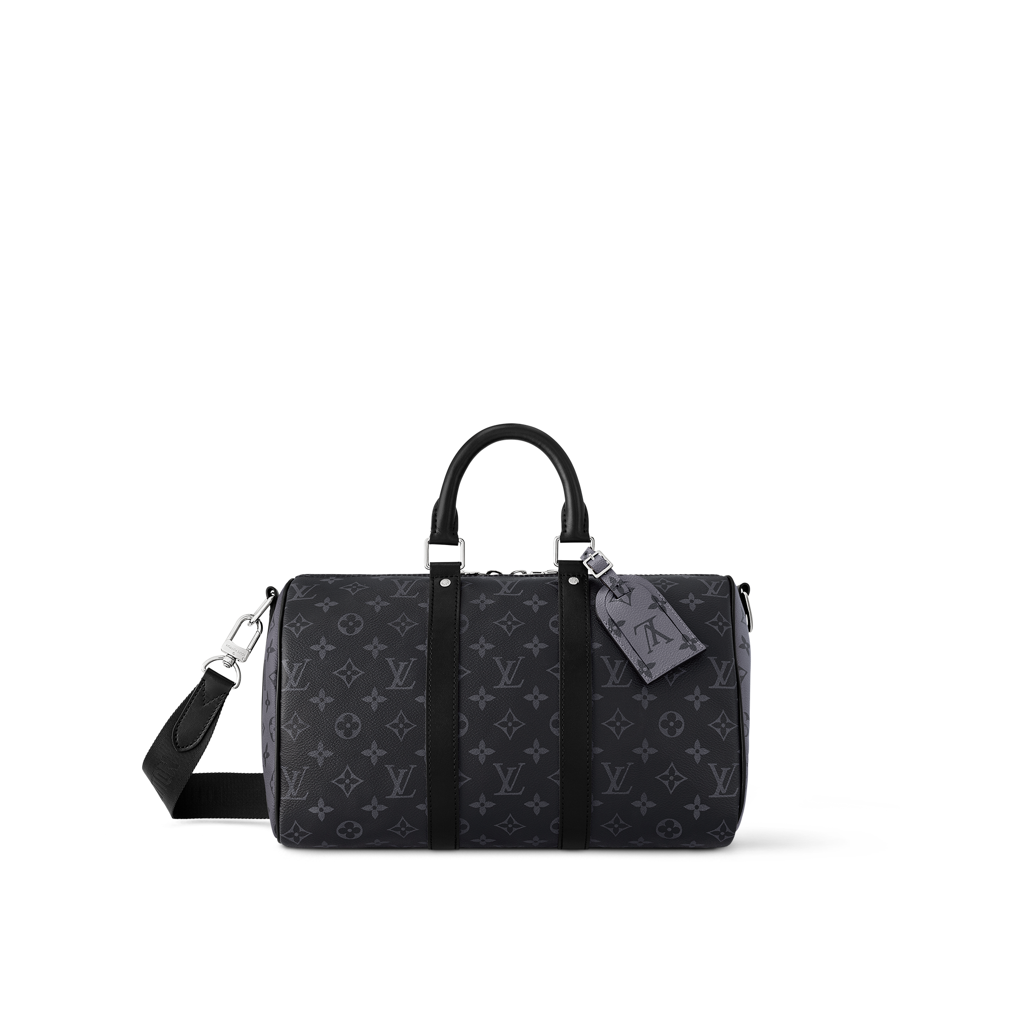 Keepall Bandoulière 35 Monogram Eclipse - Men - Travel | LOUIS 